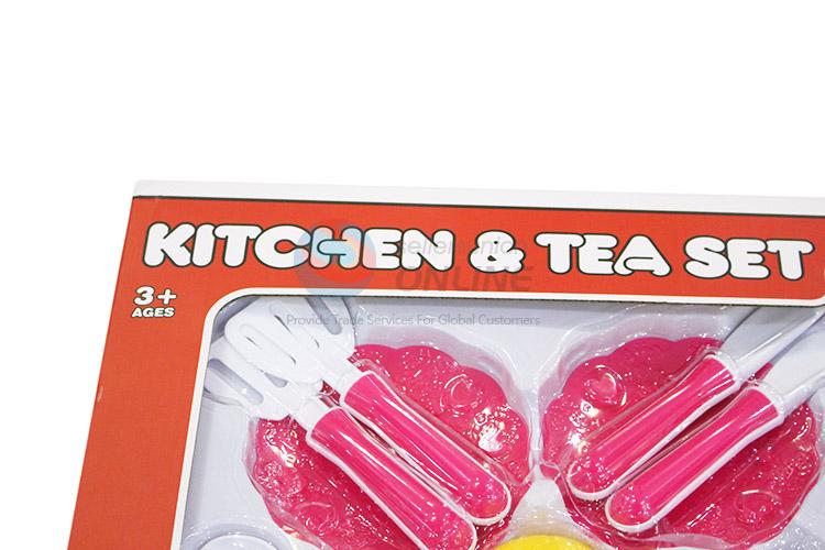 Factory directly sell kids kitchen&tea set toys