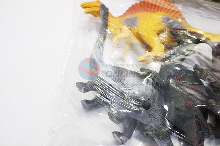 Made in China plastic dinosaur model toy 4pcs