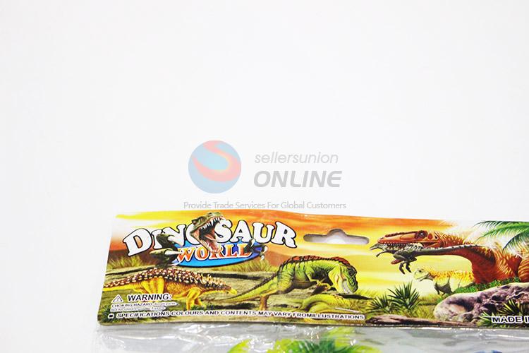 Bottom price plastic dinosaur model toy 12pcs