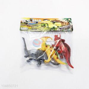 New arrival plastic dinosaur model toy 3pcs