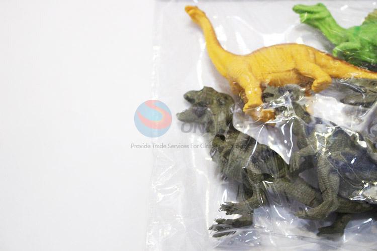 Cheap wholesale plastic dinosaur model toy 6pcs