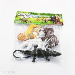 Most popular wholesale plastic farm animals 4pcs