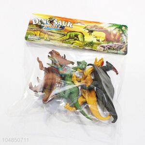 Recent design plastic dinosaur model toy 4pcs