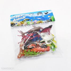 Premium quality plastic sea animals 10pcs