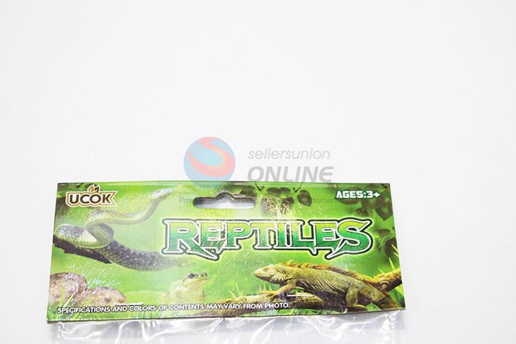 New arrival plastic snake model toy 12pcs