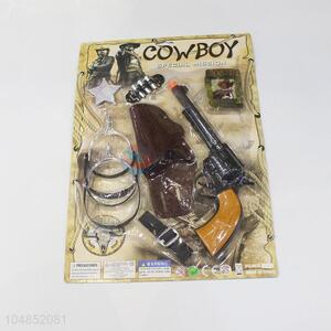 New arrival plastic cowboy play set