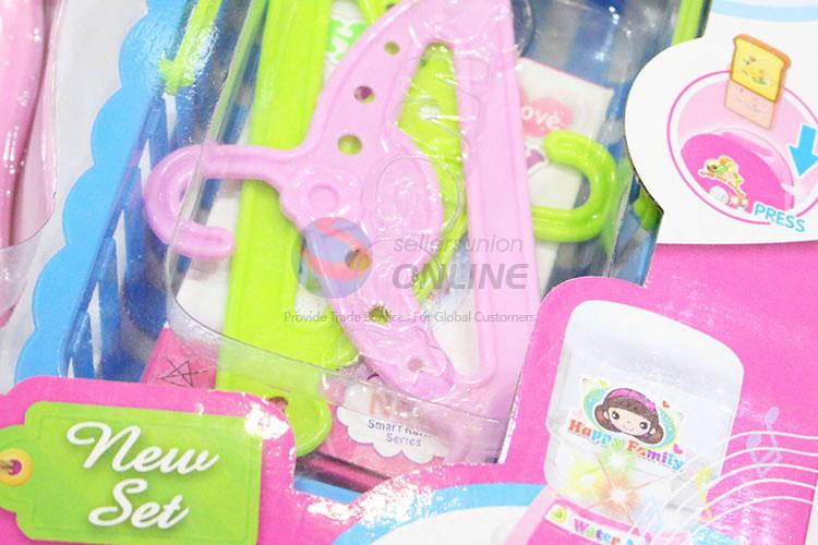 Environmental Friendly Plastic Simulation Water Dispenser + Kettle Children Play House Toy