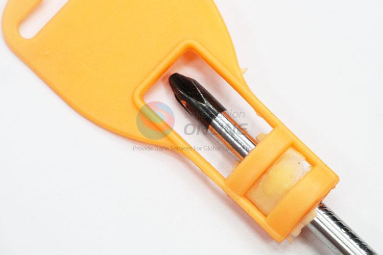 Promotional Custom Plastic Handle Steel Cross Screwdriver