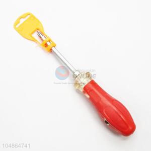 High Quality Magnetic Steel Plastic Handle Triple-purpose Screwdriver with Protective Cover