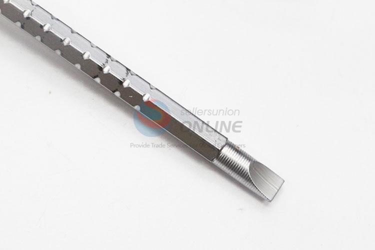 China Factory Plastic Handle Retractable Dual-purpose Screwdrivers with Protective Cover