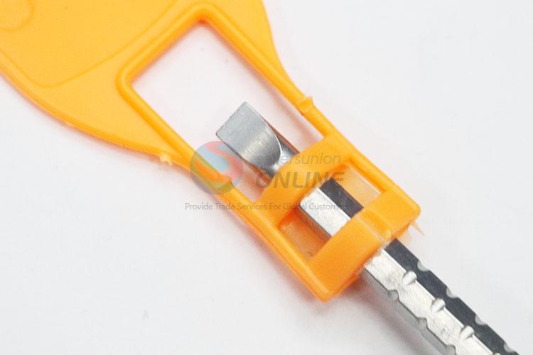 New Arrival Plastic Handle Retractable Dual-purpose Screwdrivers with Protective Cover