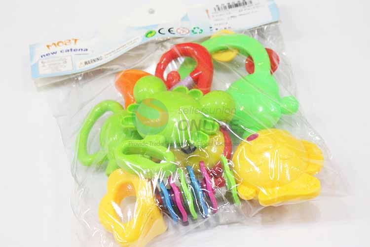 Most Popular Cartoon Plastic Fun Baby Rattle Toys