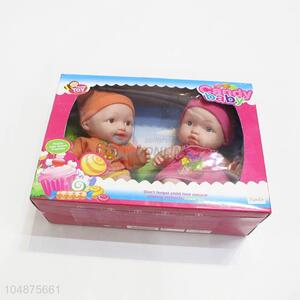 Fashion cheap 2pcs 10 inches doll toy girls toy