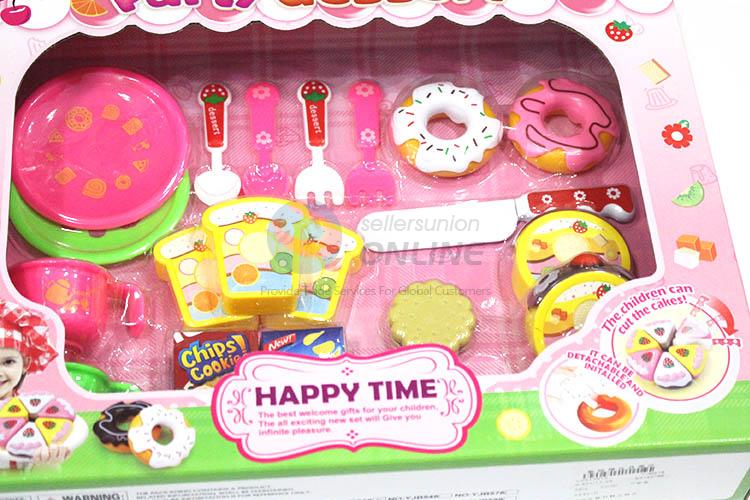 High sales party play toy DIY dessert kitchen toy