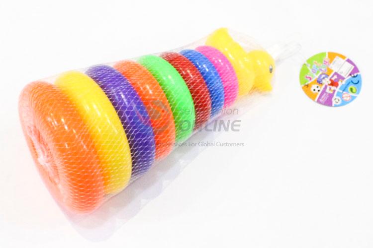 5 Layersplastic Cartoon Duck Ring Toss Game Education Toy