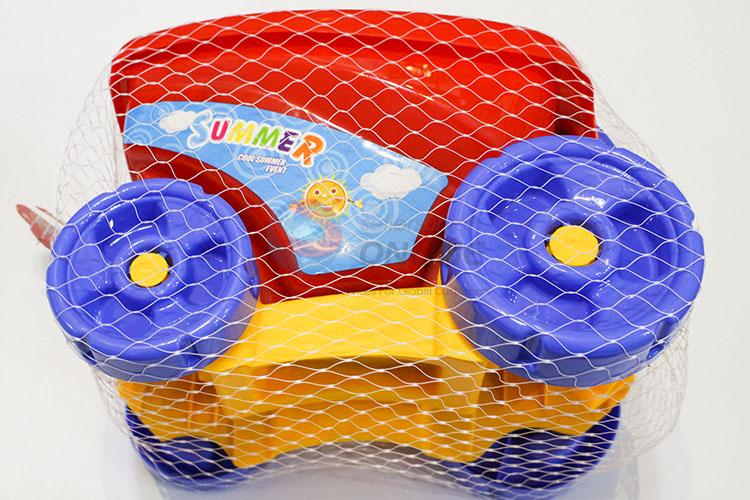 Popular Promotional 7pcs Beach Set Plastic Sand Tuck Car Toy