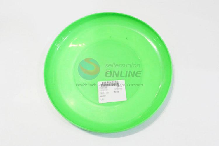 Factory Hot Sell Green Color Plastic Flying Disc for Children