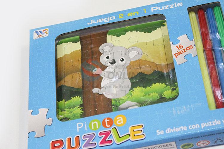 Top Sale Koala Doodle Puzzle Painting Puzzle Children Educational Toy