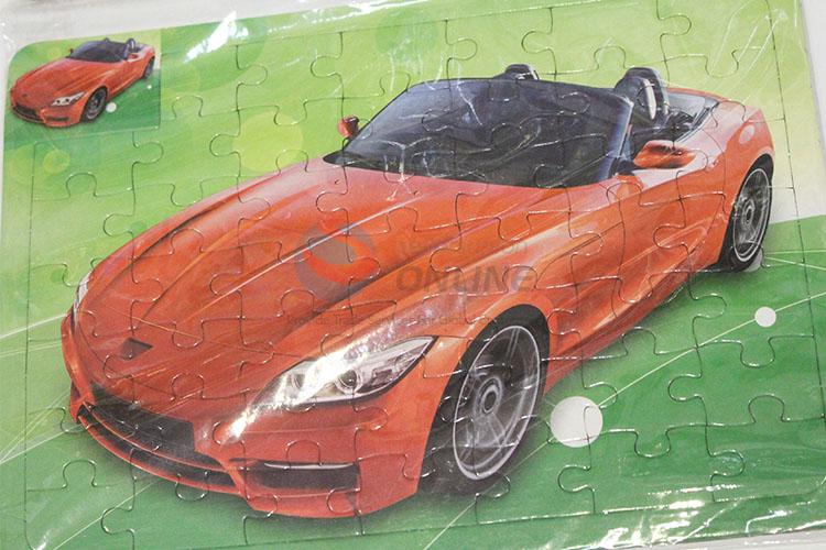 Latest Design Racing Car Doodle Puzzle Painting Puzzle Children Educational Toy