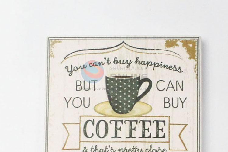 Competitive Price Coffee Cup Enamel Mat for Home