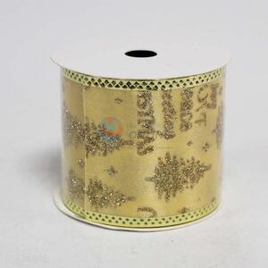 Xmas Organza Glitter Decorative Ribbon