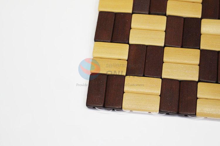 Best High Sales Cute Square Shaped Bamboo Placemat