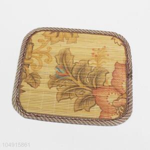 Fashion Design Square Shaped Bamboo Weaving Cup Mat, Bamboo Weaving Coaster, Bamboo Weaving Placemat