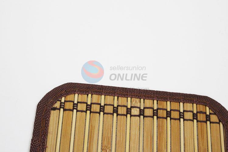 Simple Style Square Shaped Bamboo Weaving Placemat Table Dish Mat