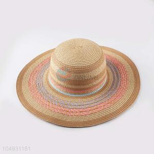 Most popular straw hat panama summer beach hat for women