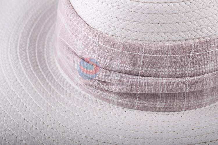 Best selling straw hat panama summer beach hat for women