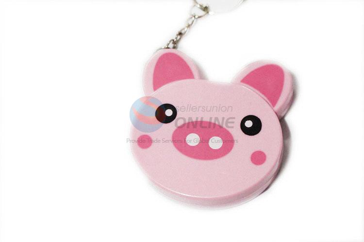 Popular Style Cartoon Pig Shaped Retractable Tape Measure Ruler Sewing Tool