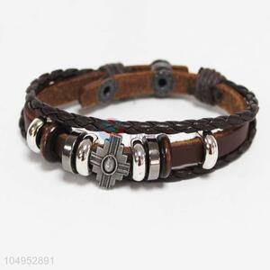 Fashion Vintage Brown PU Bracelet