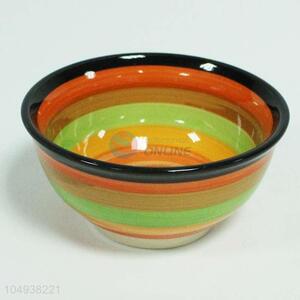 Cool factory price colorful ceramic bowl