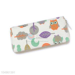 Good Factory Price Owl Pattern Women Wallets Purse Female Wallet Clutch Bag