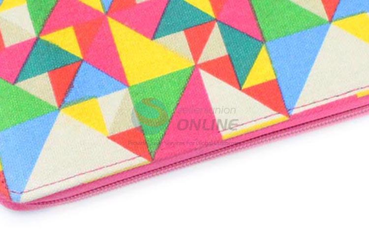 Superior Quality Geometric Patterns Women Wallets Female Card Holder Long Lady Clutch