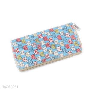 Factory Sale Elephant Pattern PU Leather Wallet for Women Female