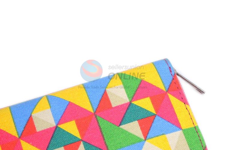 Superior Quality Geometric Patterns Women Wallets Female Card Holder Long Lady Clutch