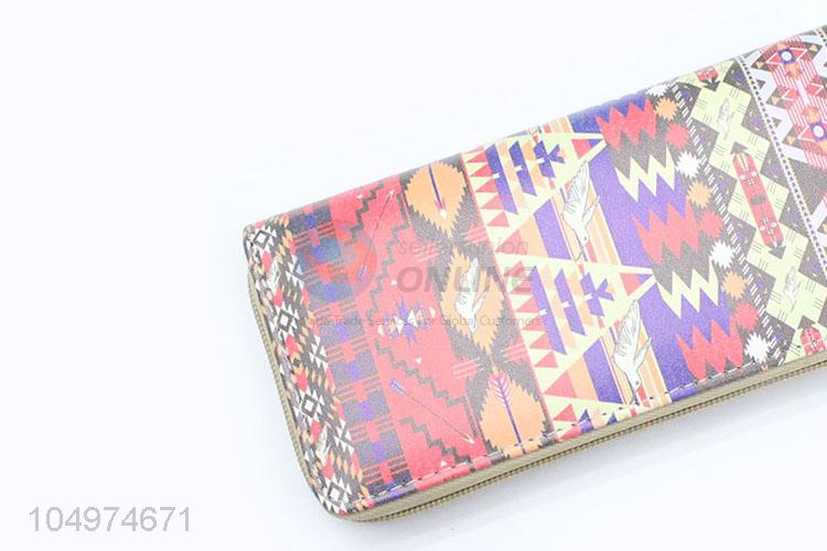 Special Design Canvas Soft Long Wallets Chain Purse