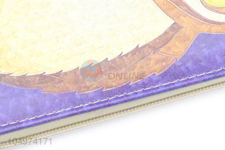 New Useful Owl Pattern Zipper Canvas Coin Card Holder Wallet