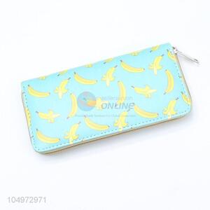 Special Design Banana Printed  Long Wallet Women Wallets