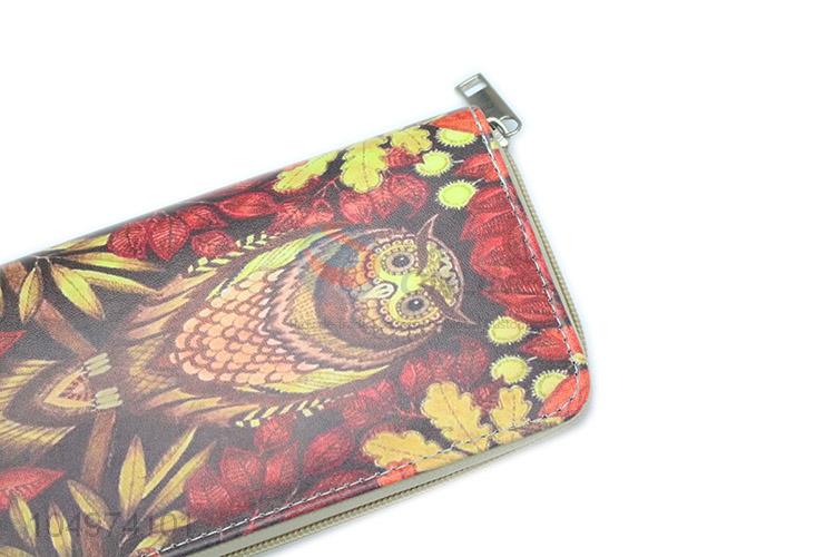 New Advertising Cute Owl Cartoon Animals Ladies Hand Purses Ladies Fashion Wallet