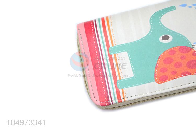 Factory Direct High Quality Cute Animal Pattern Women Wallets Purse Female Wallet Clutch Bag