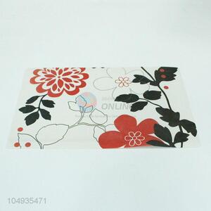 High quality flower printing pp placemat