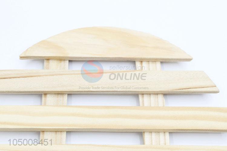 Wholesale Unique Design Round Shaped Bamboo Heat Pad