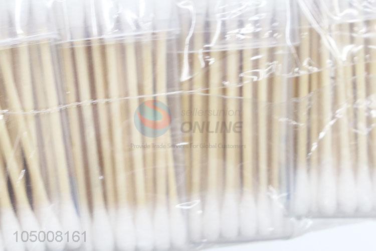 Latest Arrival 12 Bottles Wooden Handle Cotton Swabs