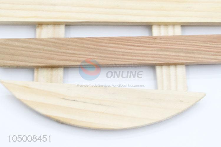 Wholesale Unique Design Round Shaped Bamboo Heat Pad