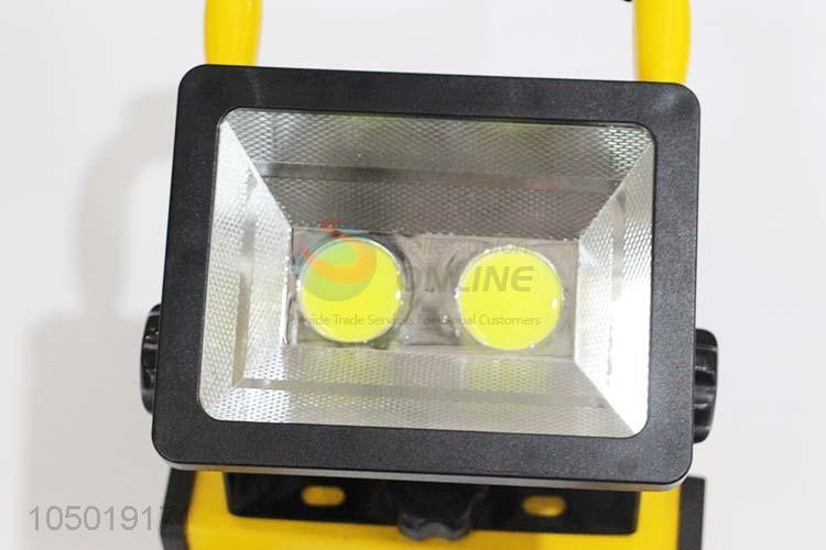 Utility Safe Yellow Color Square Shaped Utility Light with Charging Line Charge