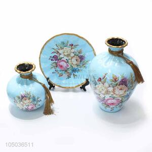 Wholesale Exquisite Home Decoration Classic Ceramic Vase,Ceramic Ornaments Set