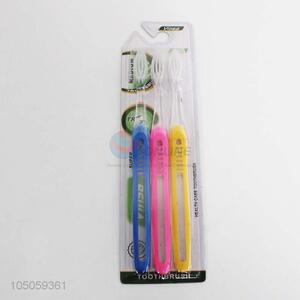 Best Selling 3PCS Plastic Toothbrush  for Adult