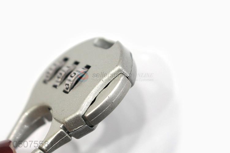 Factory promotional customized combination padlock with keys